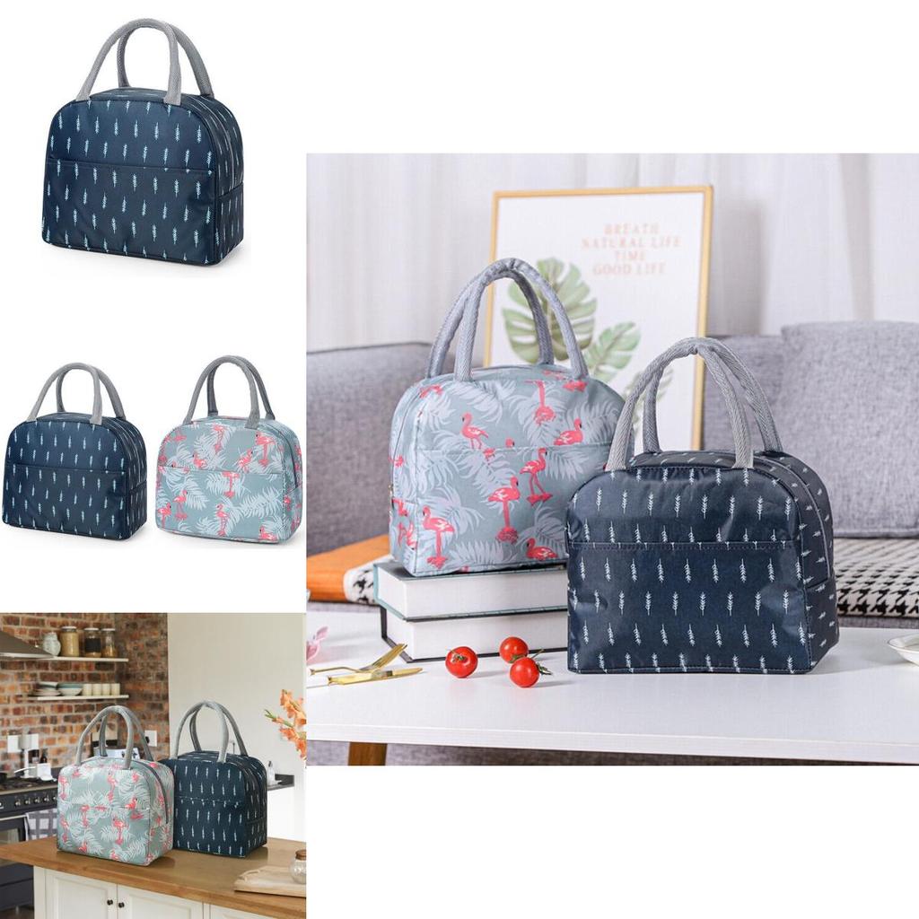 Portable Lunch Bag Insulated Cooler Thermal Food Storage Box Tote For Adults And Kids