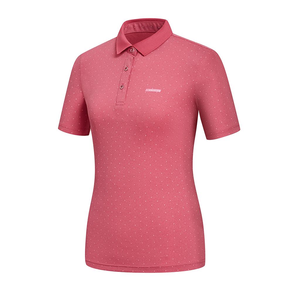 KOLPING Women'S Highcool Collared Short Sleeve Hiking T-Shirt Numala Kqt4722W