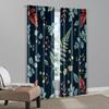Set Of 2 Contemporary Curtains Boho Nature Leaf Versatile Polyester Without Rod All Seasons Perfect Bedroom Living Room Curtain For Made