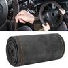 Needle Thread SkidproofNon Slip Leather Steering Wheel Cover