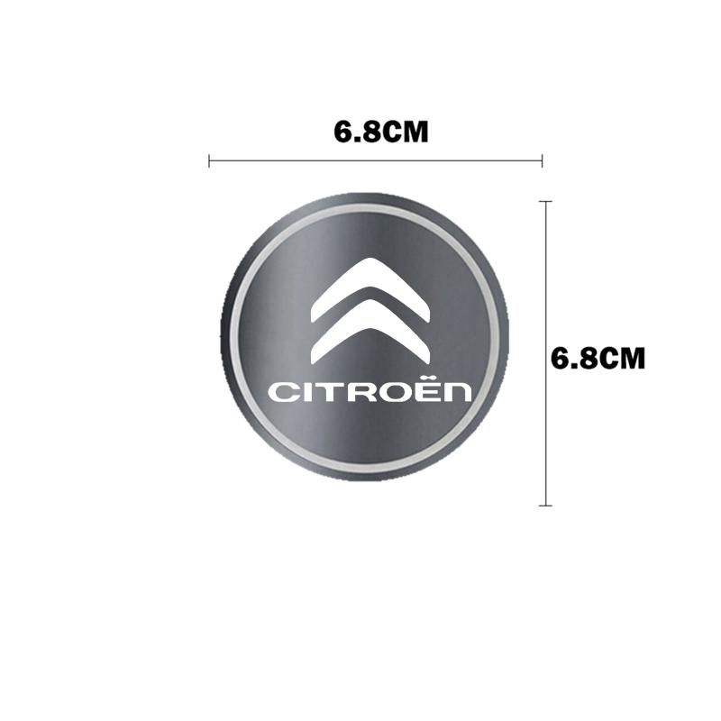 7 Color LED Car Cup Holder Light Luminous Coaster Water Cup Pad For Citroen C3 C4 X7 Xsara Picasso Crosser C-ELYSEE JUMPY NEMO
