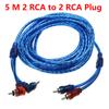1500W Car Power Amplifier Wiring Kit 8GA Car Subwoofer Cable 60 AMP Fuse Holder Subwoofer Speaker Line 18GA for Car Modification Fuse Holders1