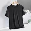Men's Quick-Dry Summer Ice Silk Round-Neck Short-Sleeve Sports T-Shirt