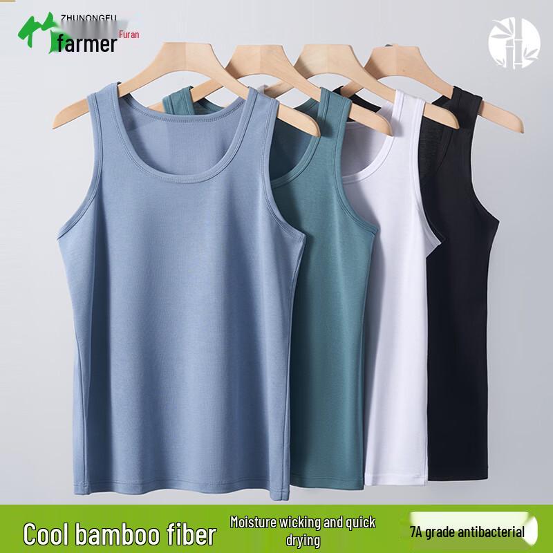 Men s Bamboo Fiber Sweat-Wicking Short-Sleeve T-Shirt L