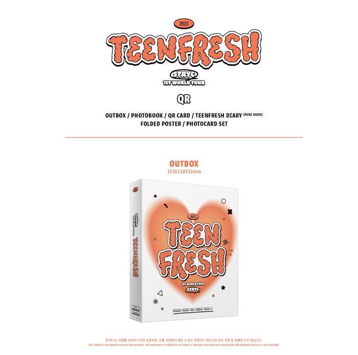 STAYC - 1st WORLD TOUR [TEENFRESH] DVD&QR