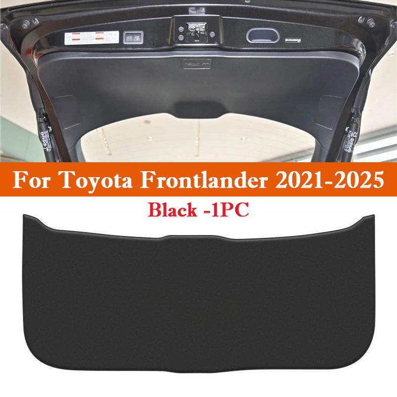 

For Toyota Frontlander 2026-2026 Car Trunk Door Anti Kick Pad Tailgate Protection Mat Cargo Liner Interior Decor Accessories чёрный