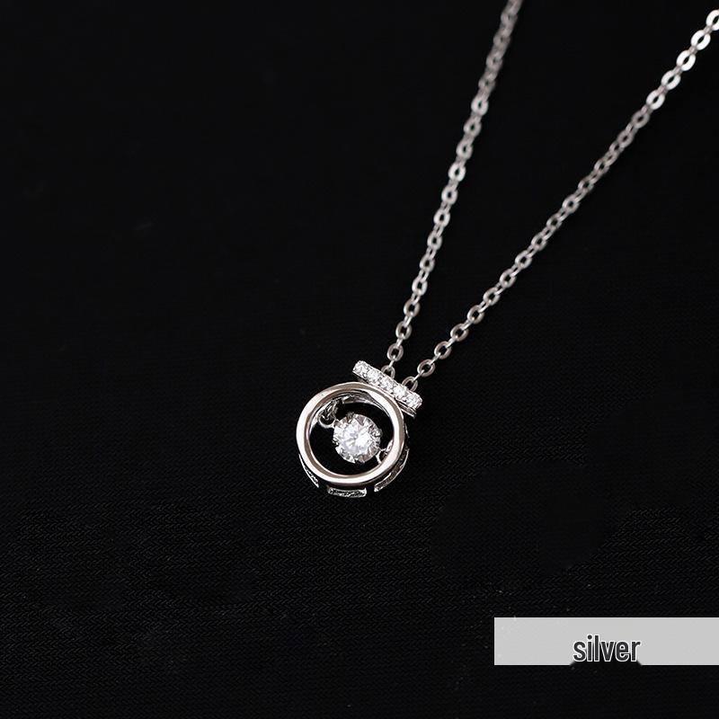Secretary Kim's Trending Beating Heart Necklace - Light Luxury, Stylish Clavicle Chain with High Design Sense