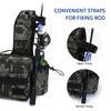 Multifunctional Fishing Tackle Bag Outdoor Water-resistant Fishing Sling Pack Waist Bag Reel Lure Storage   Bag