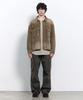 Insilence Brushed Corduroy Jacket Faded Brown