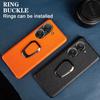 For Asus Zenfone 10 Case Handmade Genuine Leather Cases For Asus Zenfone9 Phone Cover Housing Protective Back Shell Stand Holder