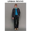 UR2025 Men's Contrast Lapel Workwear Jacket