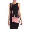 Michael Kors Tatiana Minimalist Solid Color Elegant Lock Open Tote Shoulder Crossbody Bag Women bags Rose-Pink 30H8TT0S5K-ROSE
