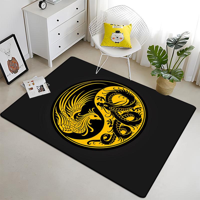 Chinese Five Elements Tai Chi Eight Diagrams Carpet Living Room Children's Carpet Home Decor Carpet Door Mat Rugs for Bedroom