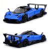 Pagani Zonda R Supercar 5 Inch Metal Car Simulation Diecast & Toy Vehicle RMZ City 1:36 Alloy Model Pull Back Car