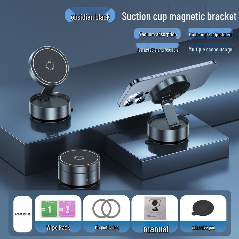 

Q12 Folding Magnetic 360° Rotating Car & Desktop Phone Holder