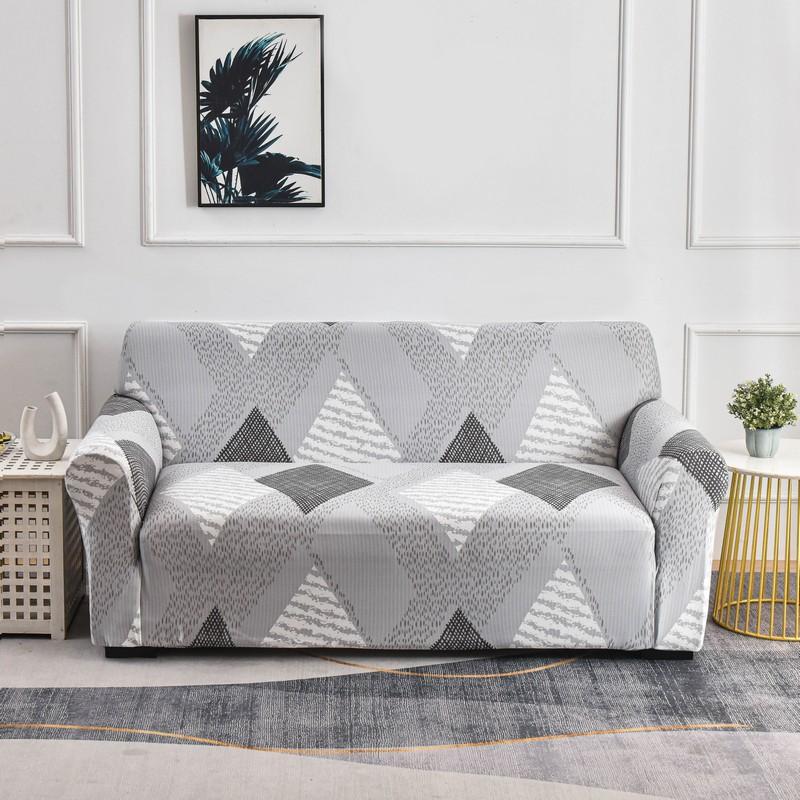 Elastic Tight Wrap All-inclusive Sofa Cover for Living Room Spandex Couch Cover Sectional Furniture Slipcover 1/2/3/4 Seater