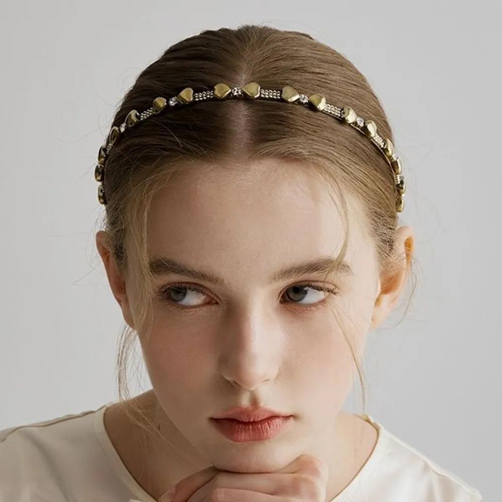 Puff Metal Ribbon Hairband JC046HB