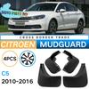 Car Front Rear Mudguards For Citroen C5 2010 2011 2012 2013 2014 2015 2016 Accessories Mudflap Styling