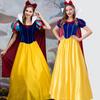 Costume da Principessa Biancaneve per Festa di Halloween Cartone Animato Adulto Cosplay Taglia Forte Vestito da Principessa per Ragazza Abbigliamento per Adulti Cartoo