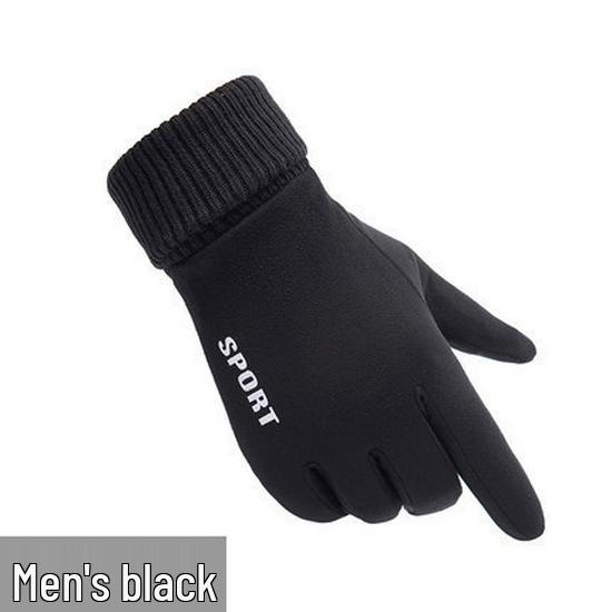 

Утепленные замшевые перчатки с сенсорным экраном: Теплый, на флисовой подкладке, ветрозащитный для женщин и мужчин - Идеально подходит для вождения, занятий спортом на открытом воздухе и бега One Size