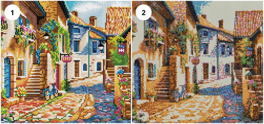 Diamond Embroidery With Frame Diamond Painting Kit For Kids 20X30 Mosaic