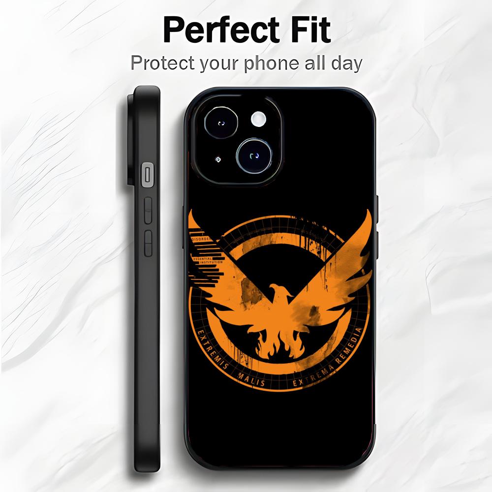 Game T-Tom Clancy's The Division Telefoonhoesje Telefoonhoesje Zachte Verpakking Lichtgewicht Voor iPhone17 16 15 14 13ProMax