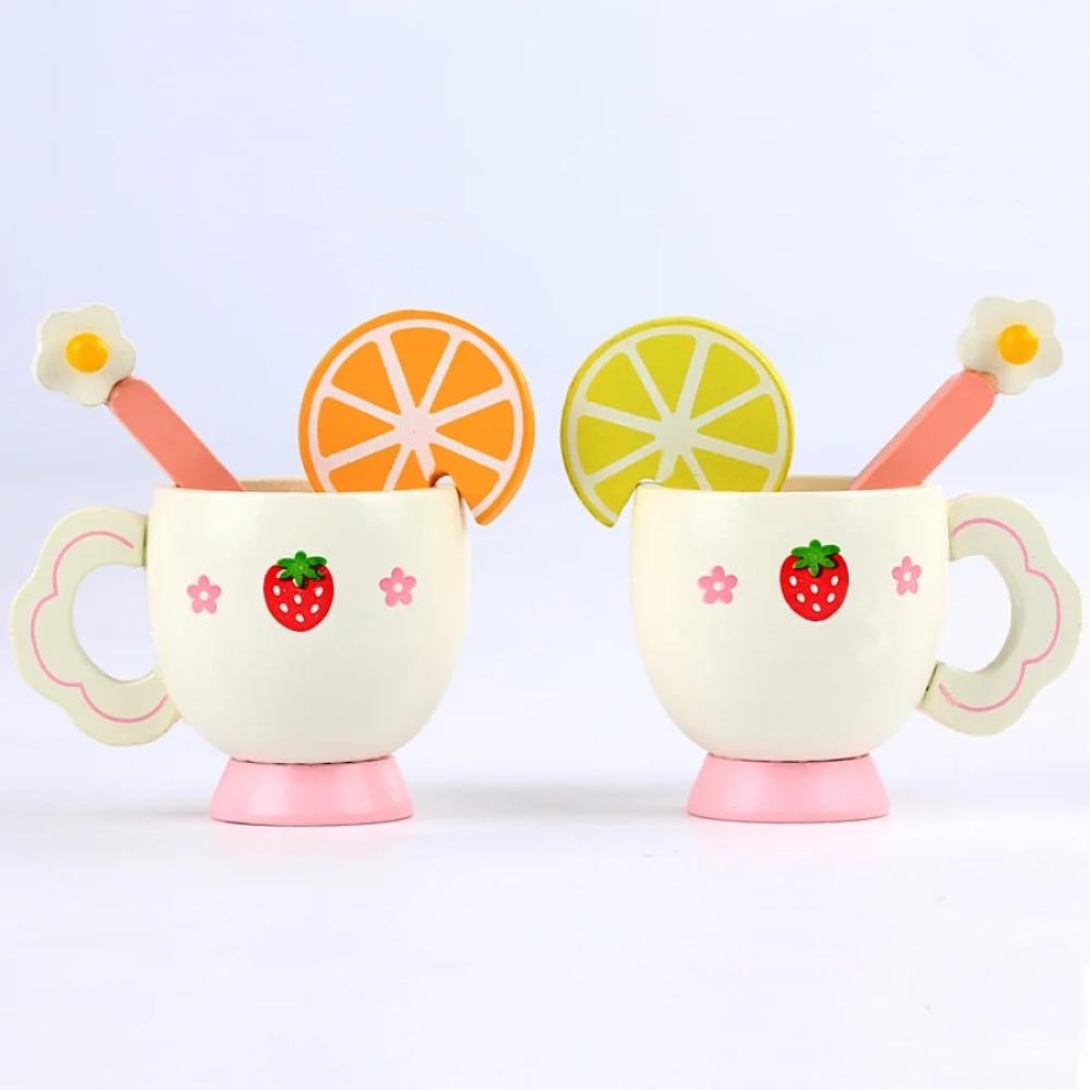 Girl's tea set, afternoon tea, family game toys