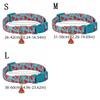 Soft Dog Strawberries Collar Fruit Print Cat Watermelon Collar Durable Pet Chain  Pet Accessories