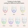 Custom Silicone LED Light Therapy Facial Mask with Infrared & Multi-Wavelength Technology for Skincare