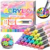24-Color Marker Set, Suitable for Various Materials. It Offers Rich, Vibrant Colors, Making It an Ideal Choice