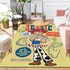 Custom 1Pc Cowgirl Jessie Adventure Rug Office Carpet Indoor Outdoor Entrance Doormat Nonslip Soft And Comfortable Living Room D916316