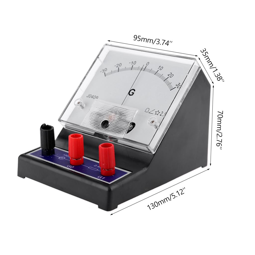 Compact  Galvanometer Scientific Current Sensor Sensitive Ammeter High Precision Ampere Meter Electric Current Detector