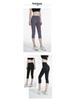 Women's High Waist Elastic Yoga Pants - Breathable, Sweat-Absorbent, 7/8 Length for Spring/Summer