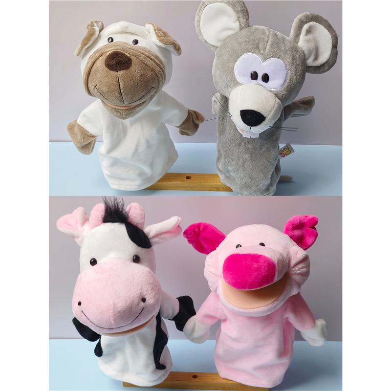Animal Finger Puppet Display Rack for Kindergarten and Dollhouse Language Areas