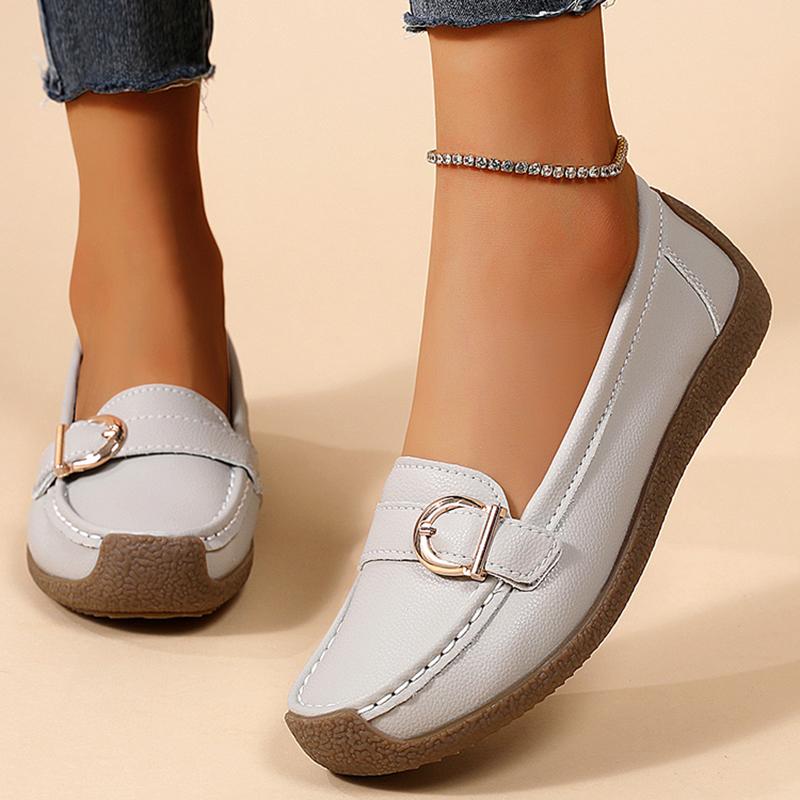 Loafer Damen Outdoor Damen Flache Schuhe Slip-On Designerschuhe Atmungsaktive Damen Mokassins Krankenschwester Tenis Übergröße