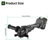 125mm Brushless Cordless Electric Angle Grinder 3 Gears High Power Grinding Polisher Cutter Tool For Makita 18V Battery
