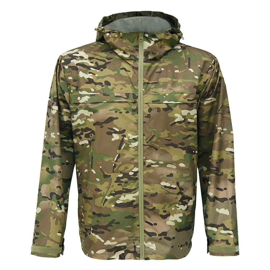 Bionická maskovací větrovka: Všestranná pánská bunda pro outdoorové aktivity, rybaření a turistiku