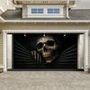 2D banner poster for Halloween decoration suitable for garage doors oversized banner cover.PMJ