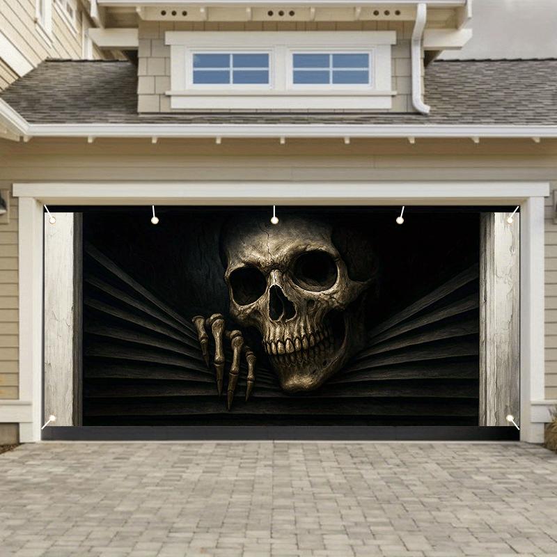 2D banner poster for Halloween decoration suitable for garage doors oversized banner cover.PMJ