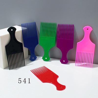 Retro-Plastik-Stylingkamm für Haarfarbe und Masken, Kamm für Pompadour und Highlights bei Männern