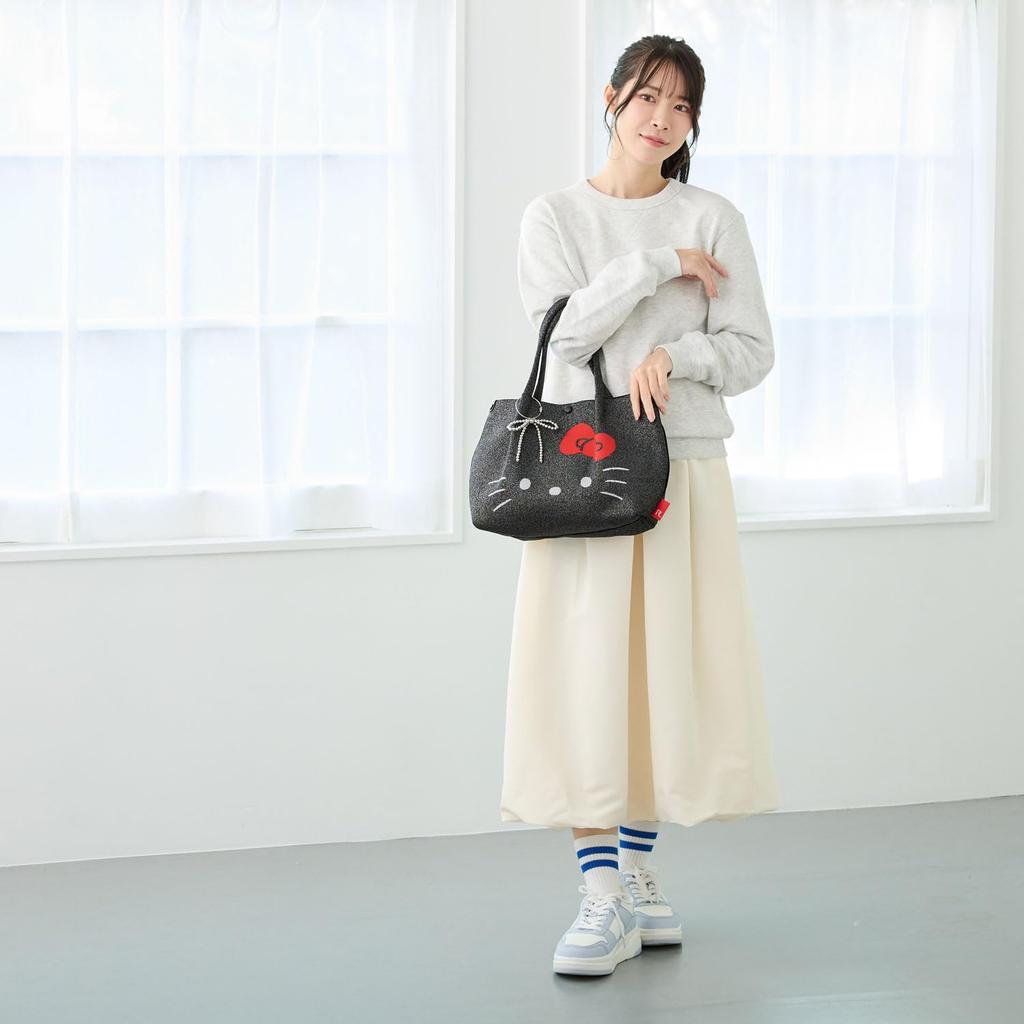 Sanrio Hello Kitty Tote Bag Ivory Sanrio