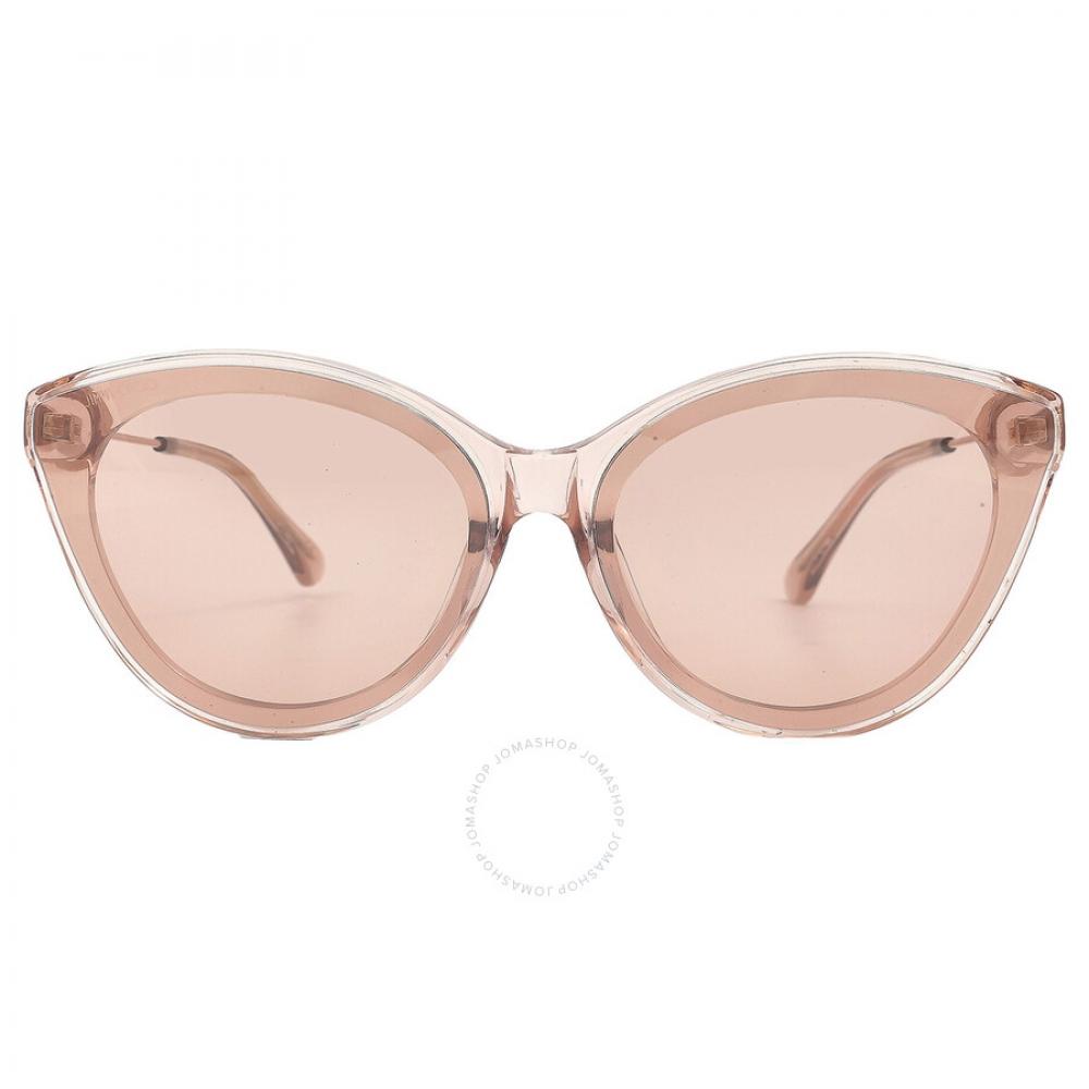 

Jimmy Choo Pink Flash SIlver Cat Eye Ladies Sunglasses VIC F SK 0FWM 2S 64