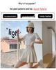 2024 Summer Women's High-Waisted A-Line Pleated Culottes
