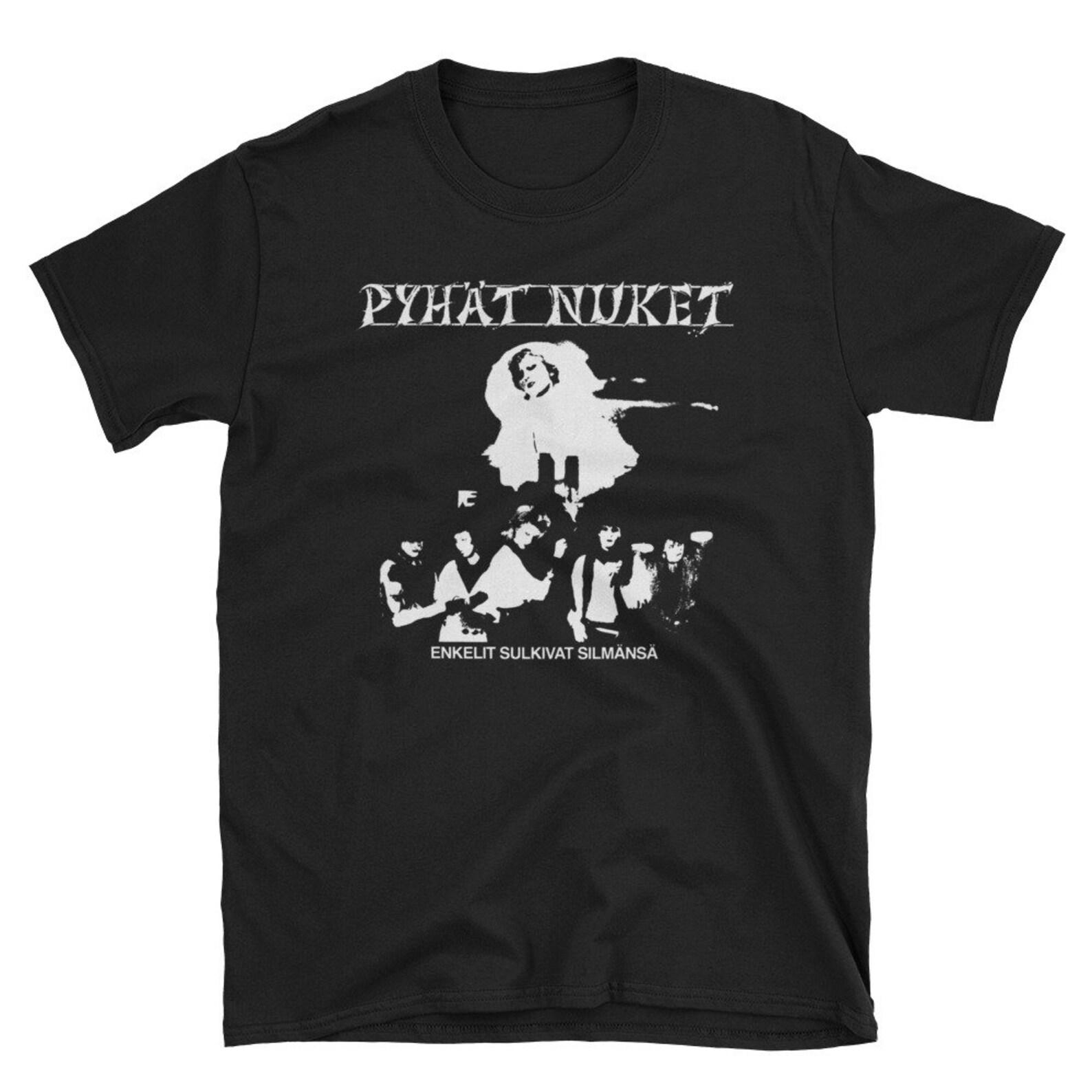 Pyhät Nuket T shirt, Musta Paraati, Hanoi Rocks, Finnish Punk, Post Punk, Goth XL