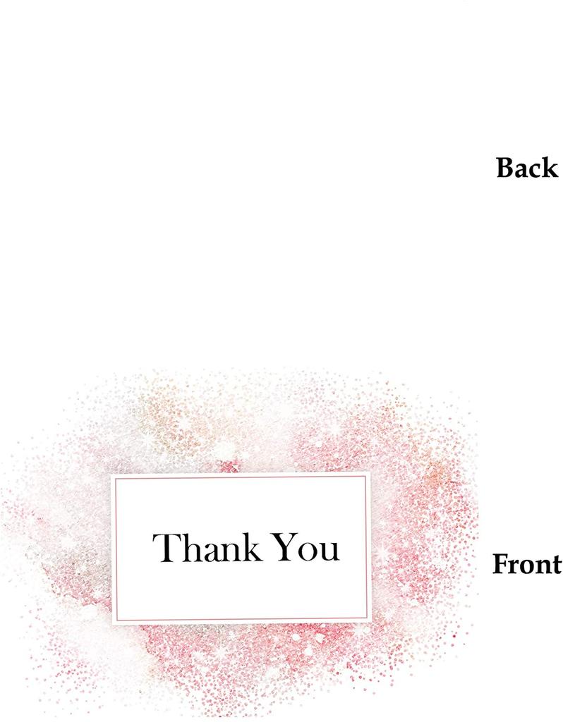 Darling Souvenir Wedding Thank You Card Greeting Cards With White Envelopes - 36