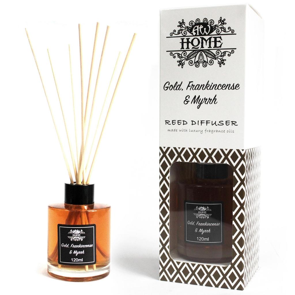 Reed Diffuser Gold Frankincense And Myrrh 120ml