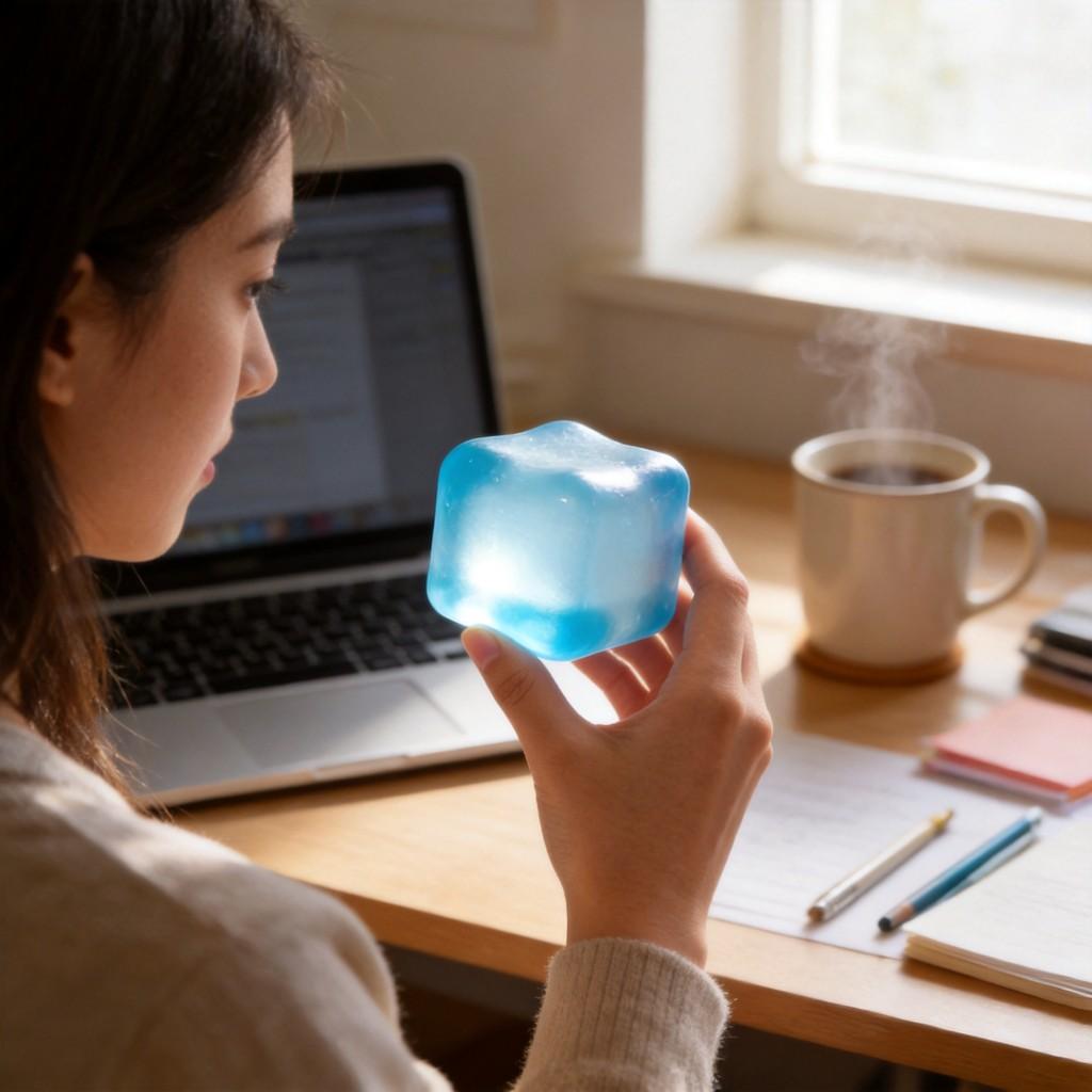 Sensory Stress Relief Cube Fidget Toy For Kids And Adults