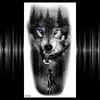 Kompass Brief Temporäre Tattoo Für Männer Frauen Erwachsene Realistische Gefälschte Wolf Schädel Tattoos Aufkleber Tiger Schwarz Wald Tatoos Unterarm