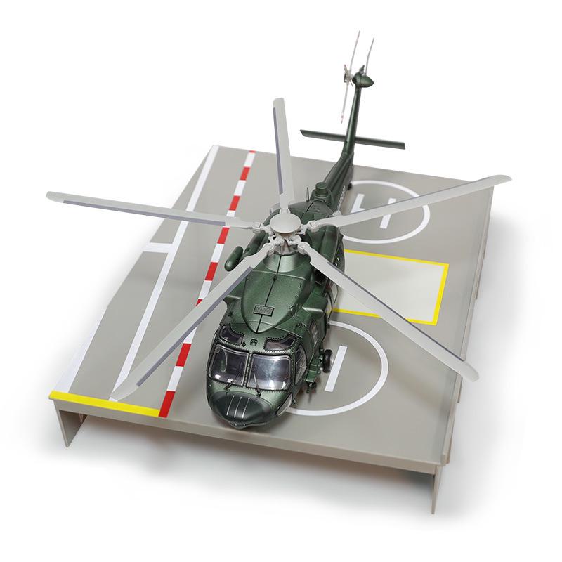Z-20 Military Alloy Helicopter Model 1:55 Static Display Gift