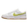 Nike Dunk Low White Bright Cactus Women's Sneakers Skate Shoes HJ7335-133